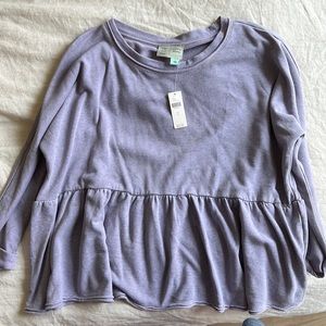 Anthropologie Saturday to Sunday sweatshirt